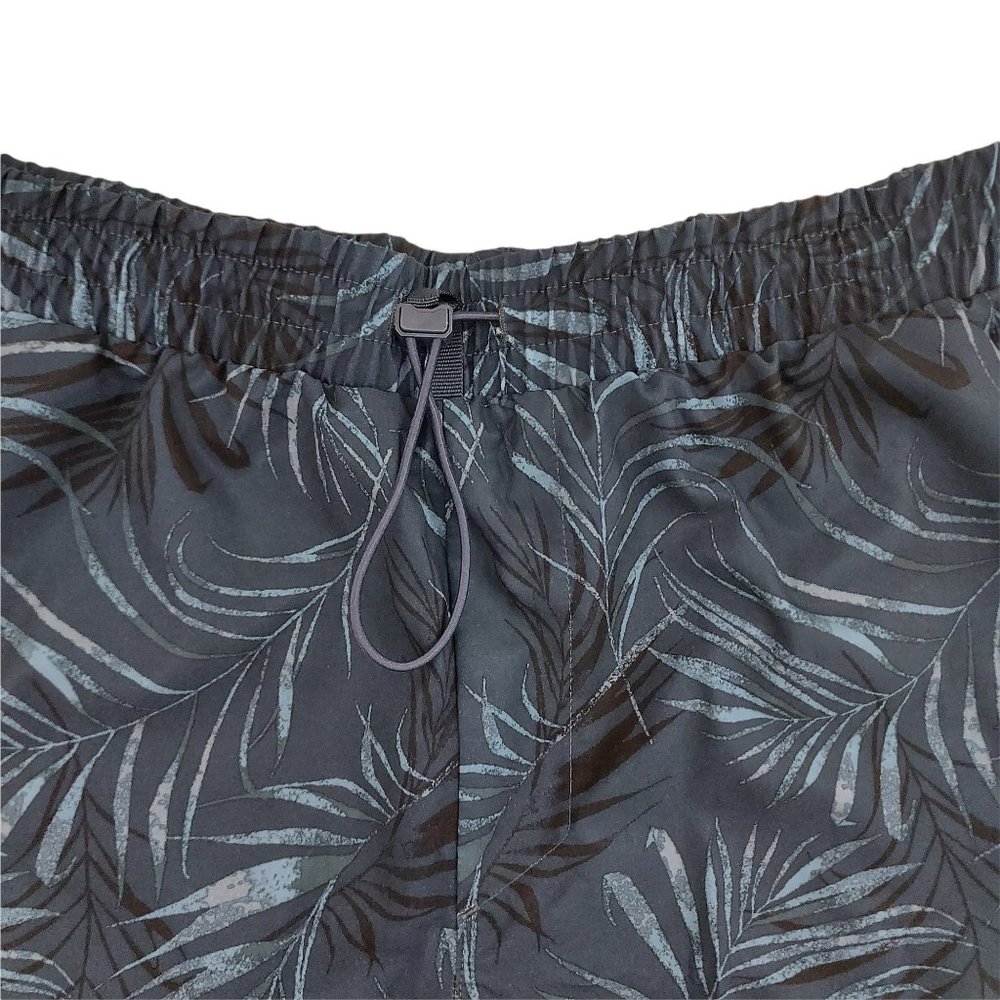 All In Motion Board Shorts Mens XL Green Tropical Print Summer Beach Outdoor - Picture 5 of 9